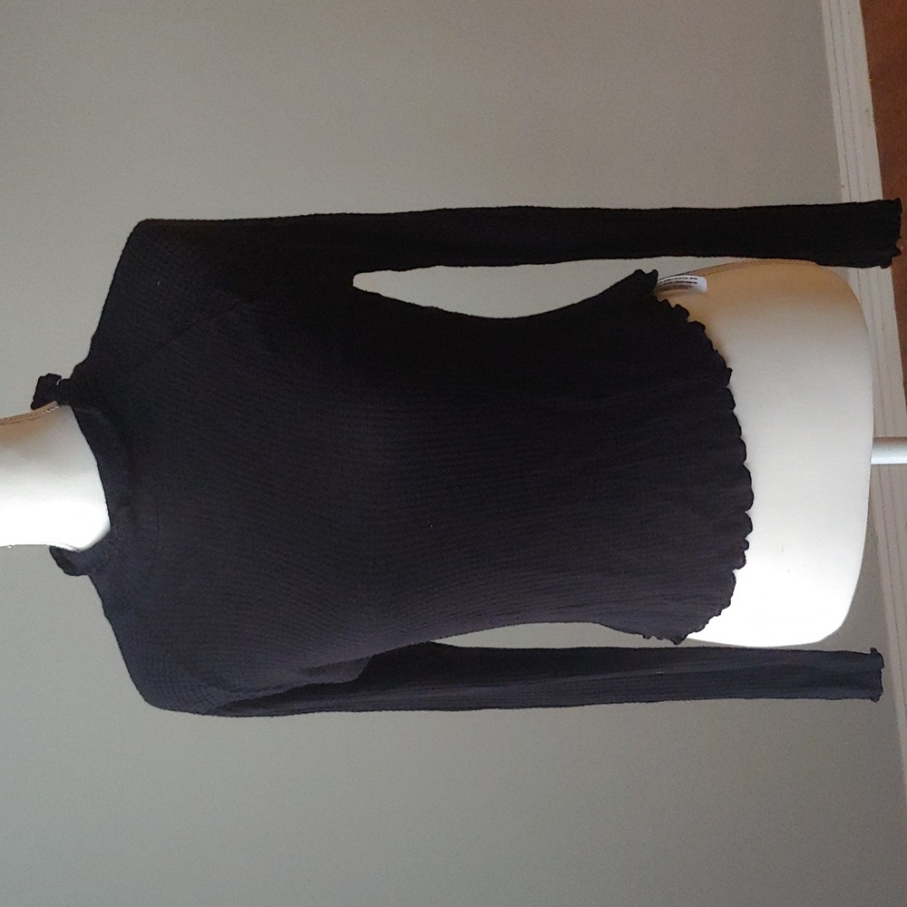 Intimately Free People | Mini Turtleneck Waffle Knit Top